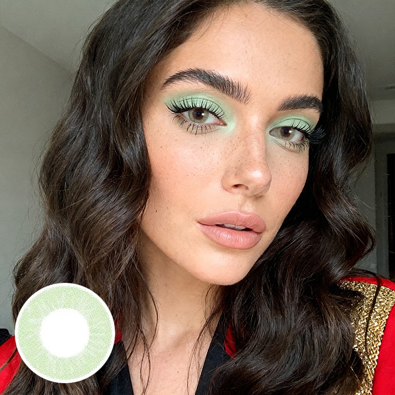 Sensual Emerald Green 6 Months Contact Lenses