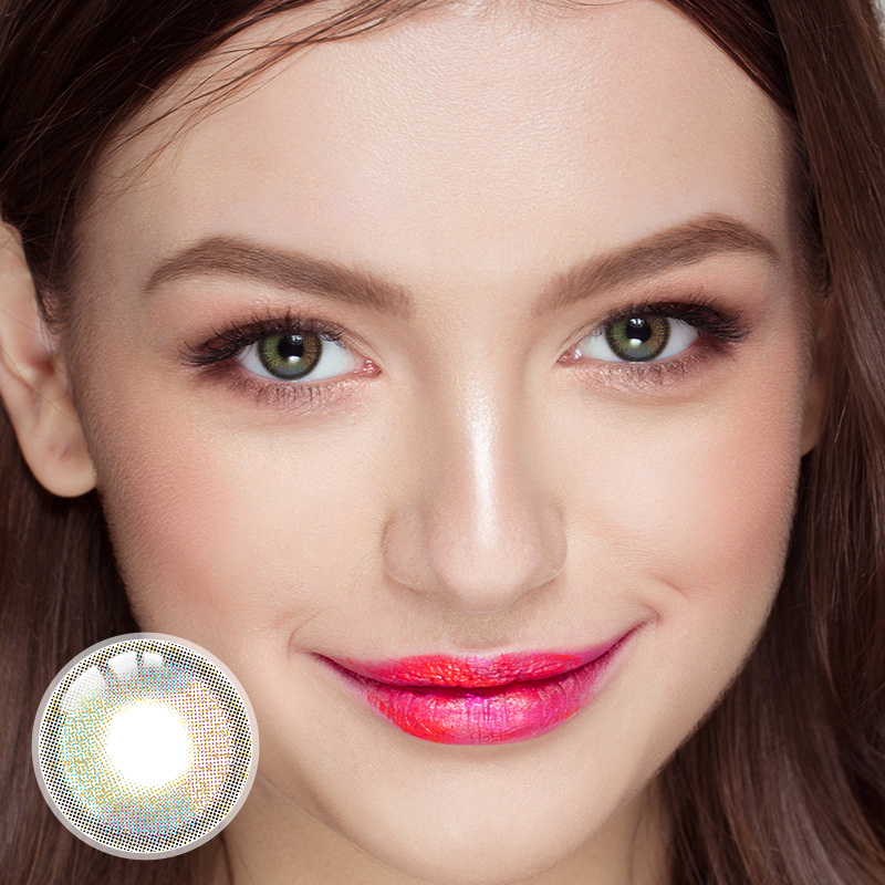 [US Warehouse] Dreamlike Purple Prescription Monthly Contact Lenses