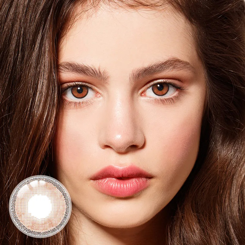 [US Warehouse] 2nd Ocre Prescription Contact Lenses