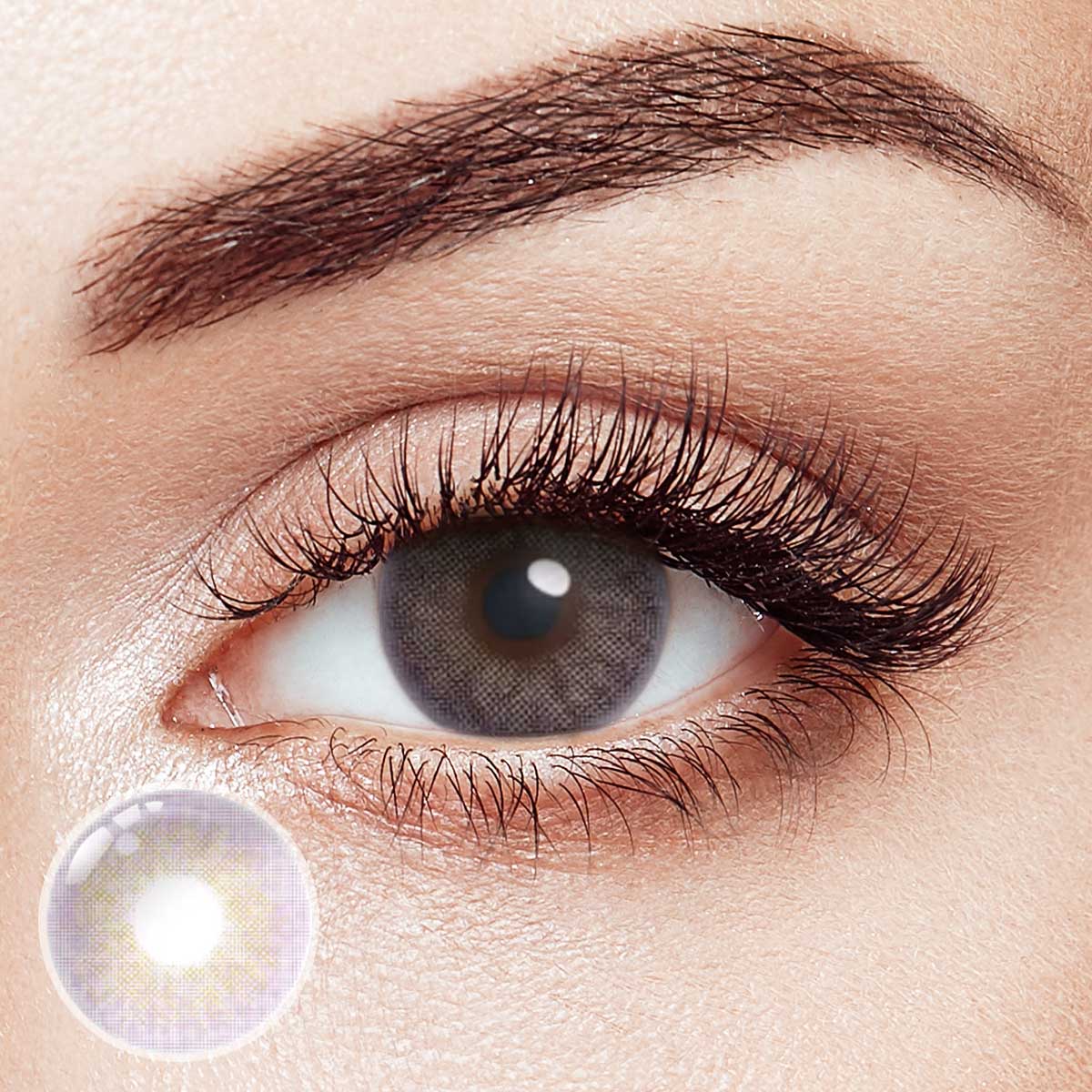 Cloud Violet Contact Lenses