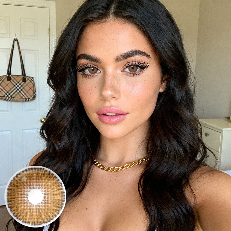 Fiesta Brown Contact Lenses