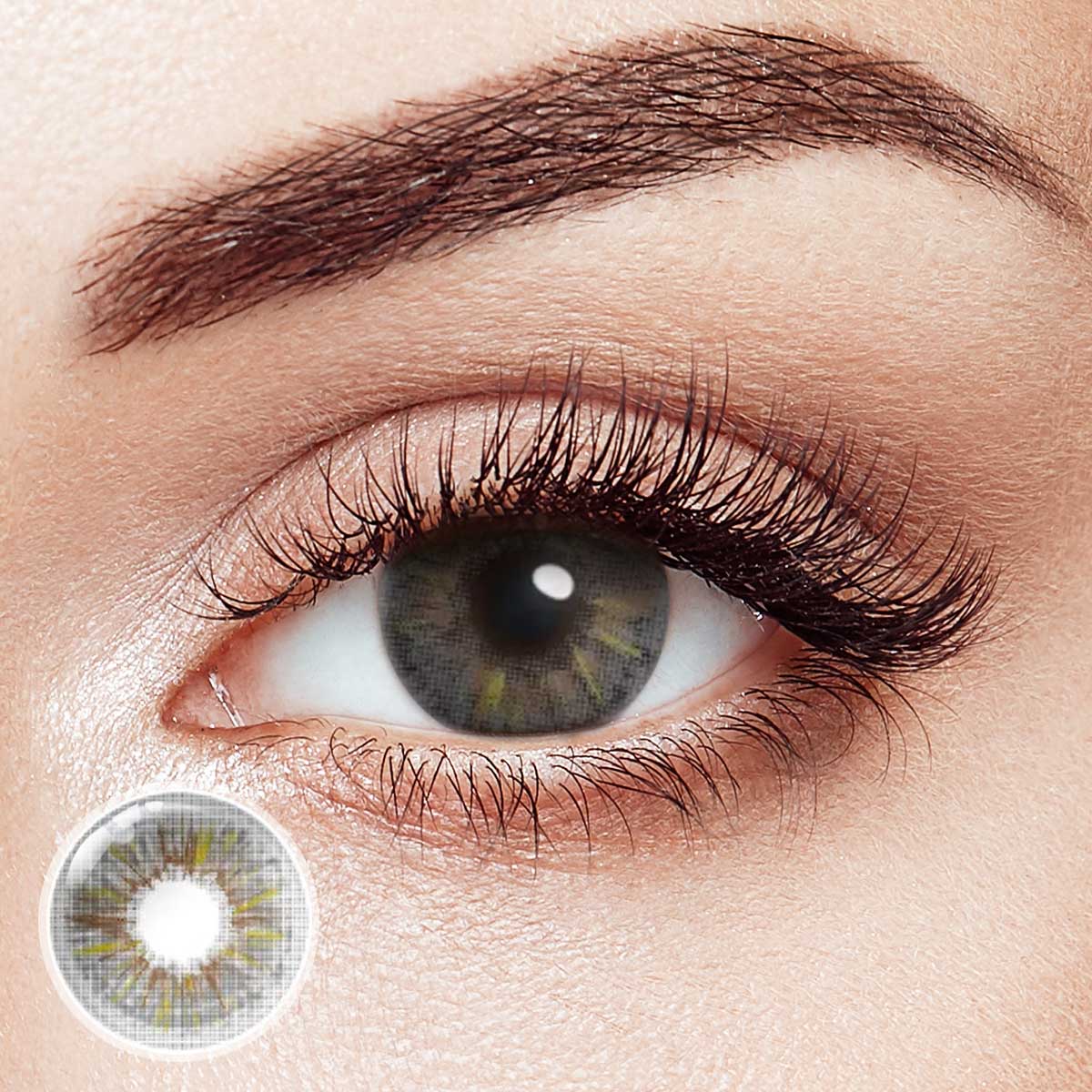 Broadway Lava Gray Contact Lenses