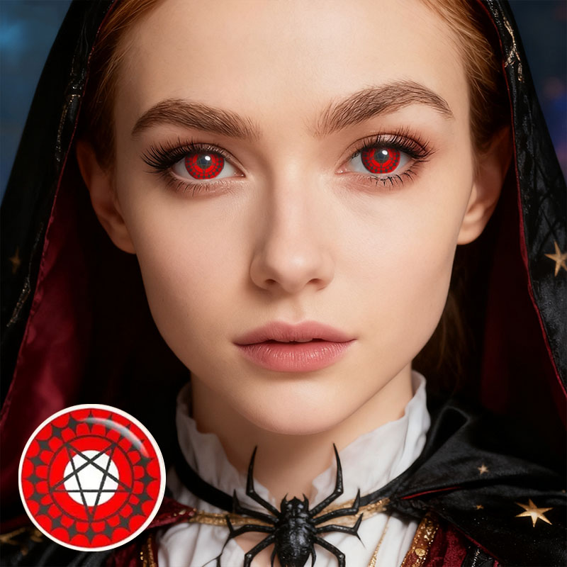 Ciel's Red Costume Yearly Contact Lenses