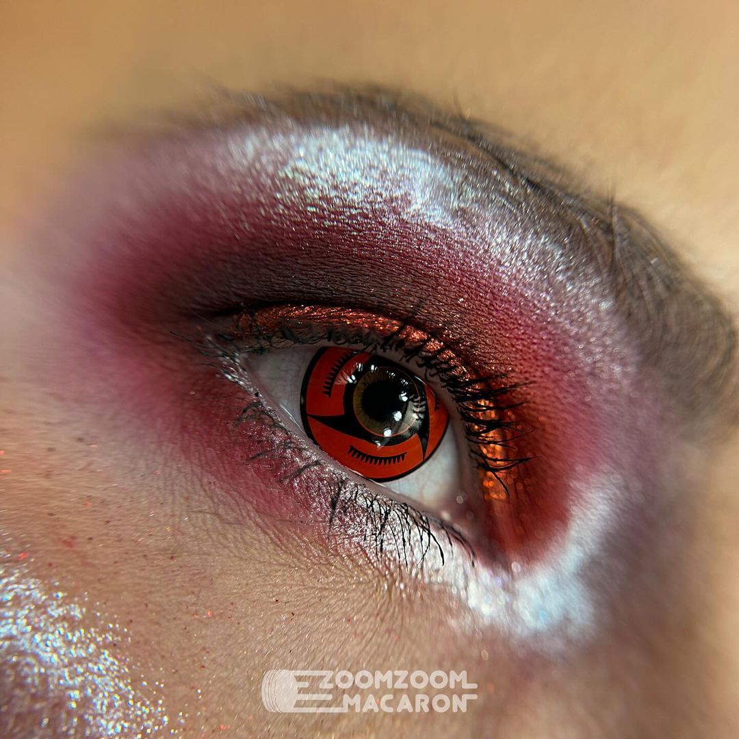Astrolabe Red Costume Yearly Contact Lenses