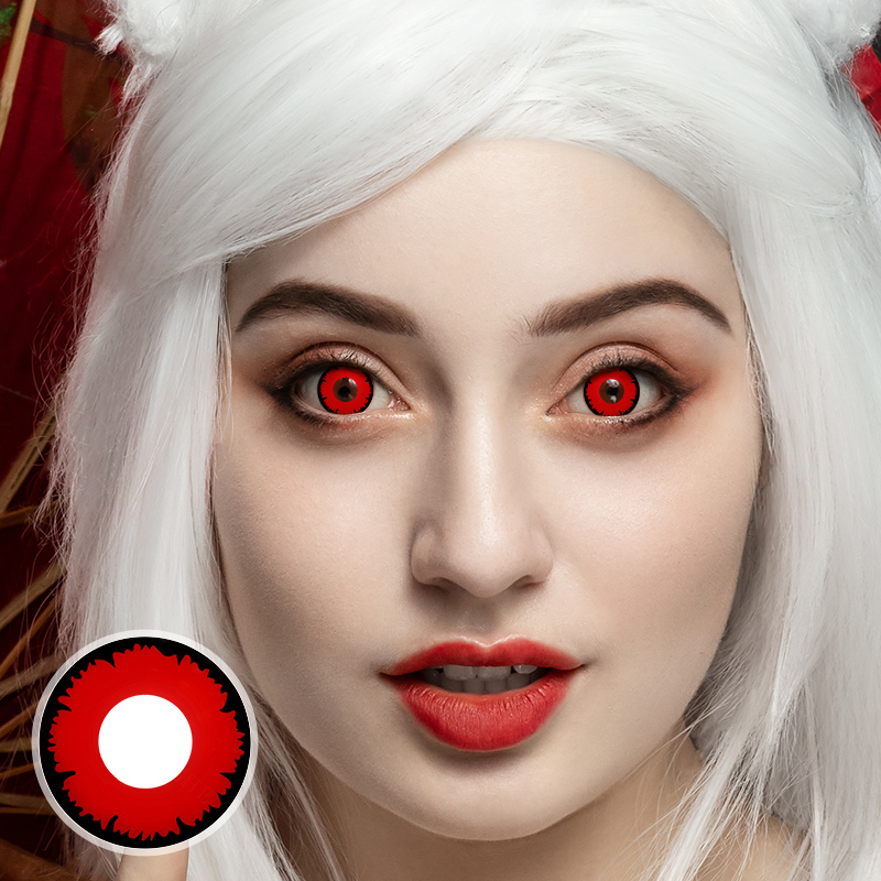 Twilight Red Halloween Yearly Contact Lenses