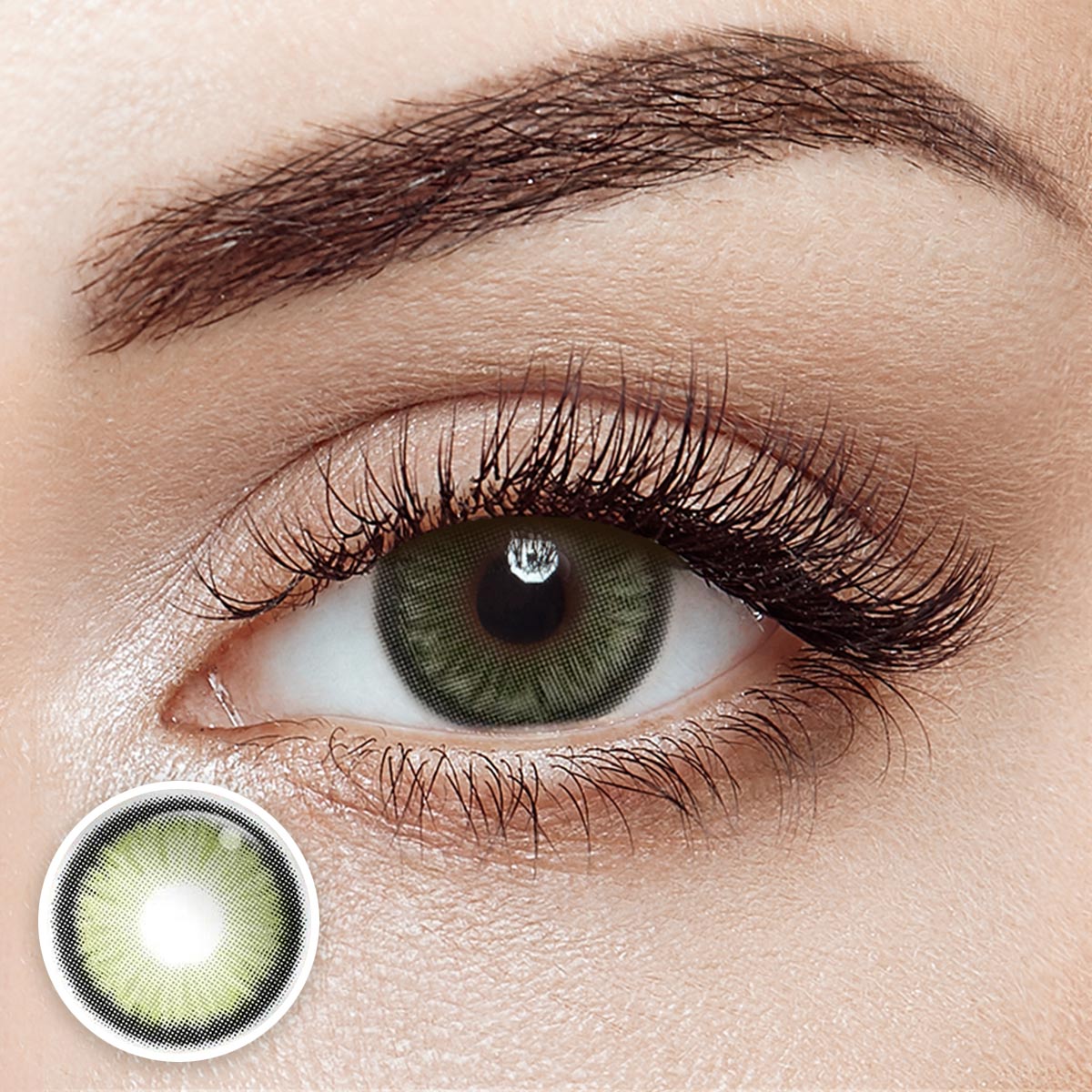 Diamond Ever Green 6 Months Contact Lenses