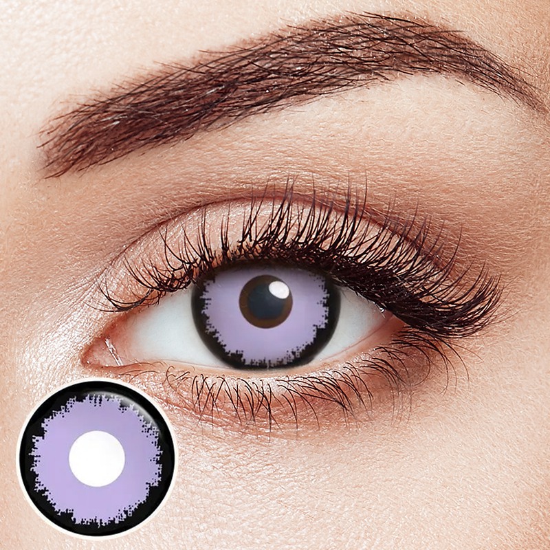 Vassen Purple Costume Yearly Contact Lenses