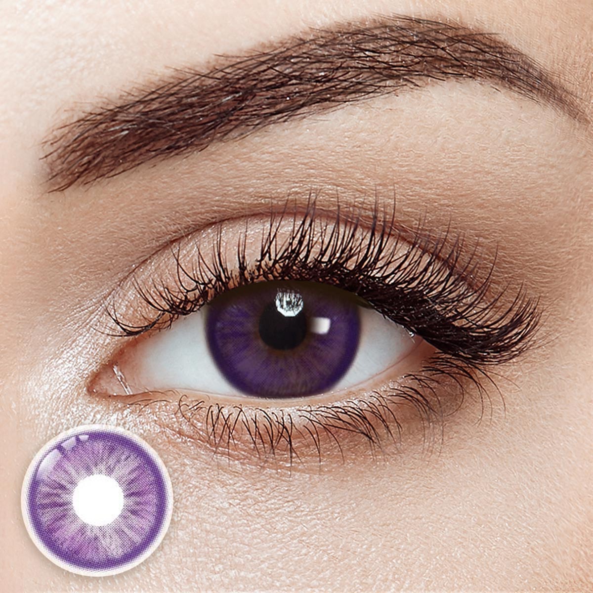 Glacier Violet Yearly Contact Lenses