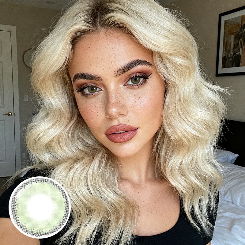 [US Warehouse] Meta Green 6 Months Contact Lenses