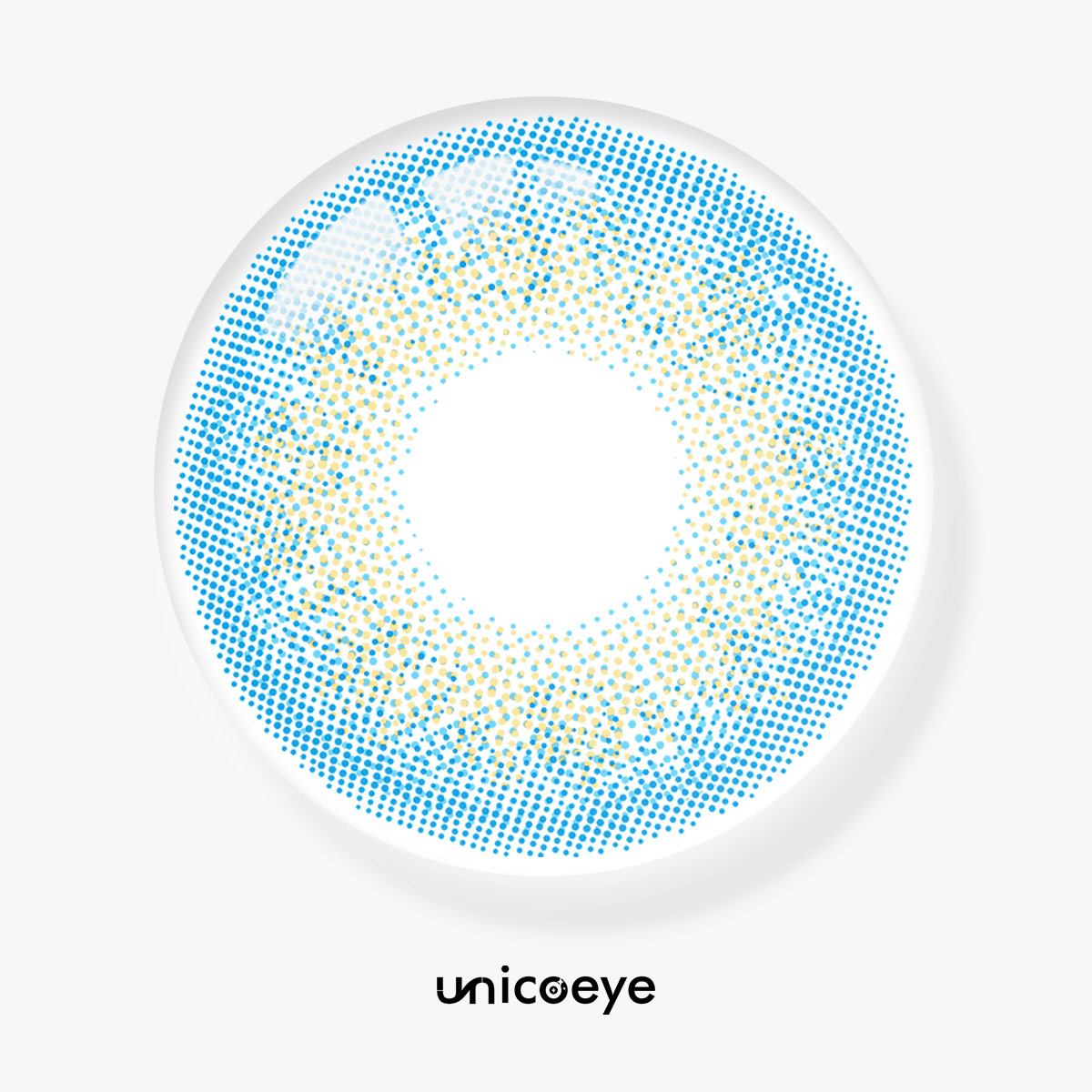 Ripple Blue 6 Months Contact Lenses