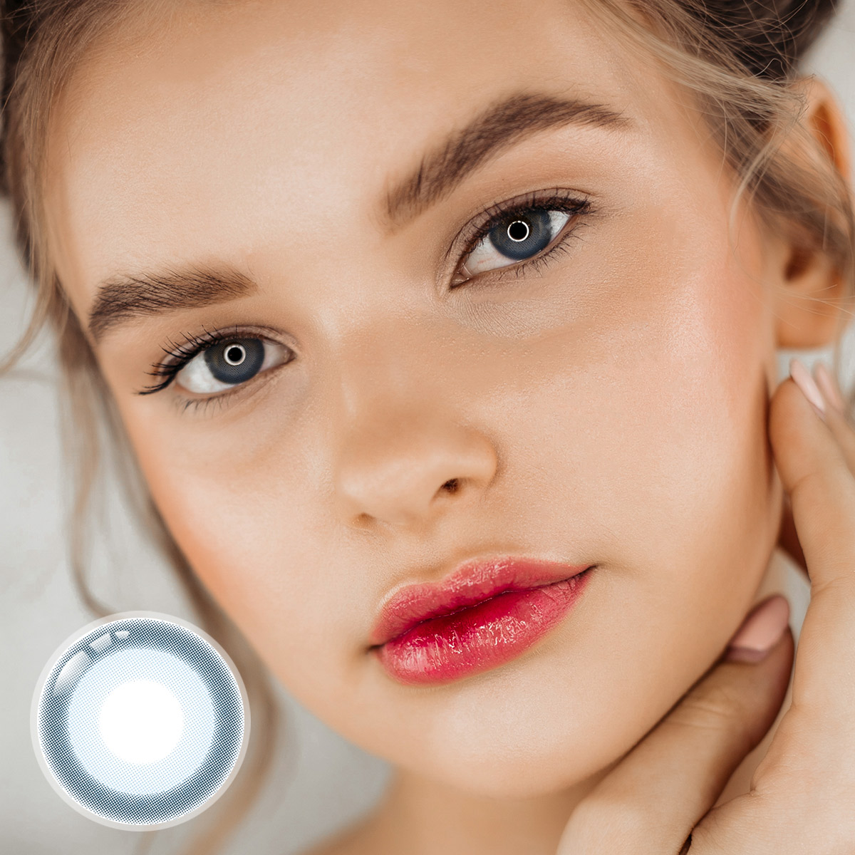 Morandi Blue 6 Months Contact Lenses