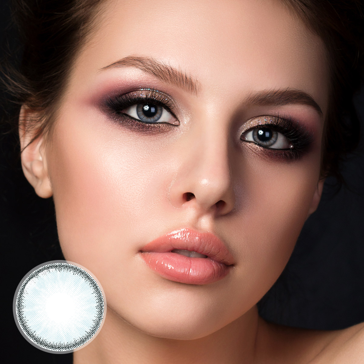 Fruit Juice Blue 6 Months Contact Lenses