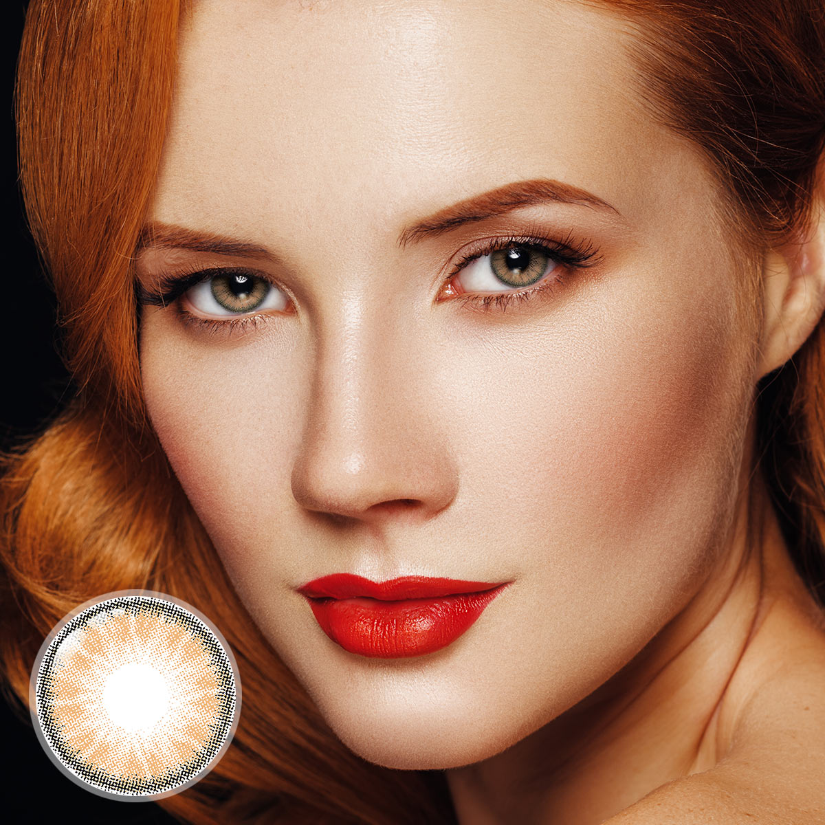 Fruit Juice Brown 6 Months Contact Lenses