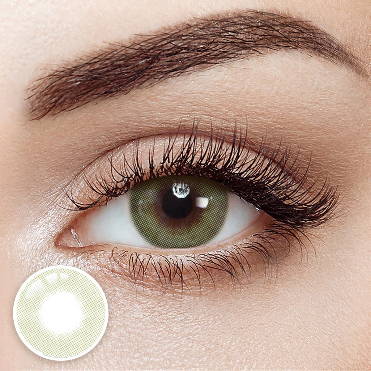 Polar Lights Yellow Green 6 Months Contact Lenses