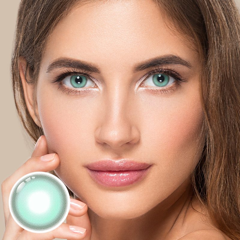 Mara Green Yearly Contact Lenses | 2 Pcs