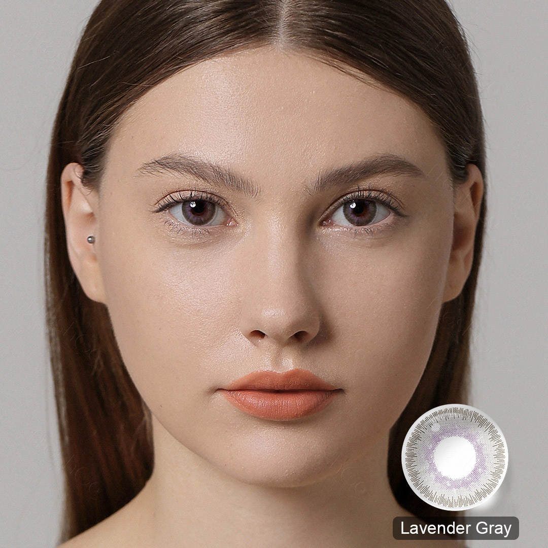 Elite Lavender Gray Yearly Contact Lenses