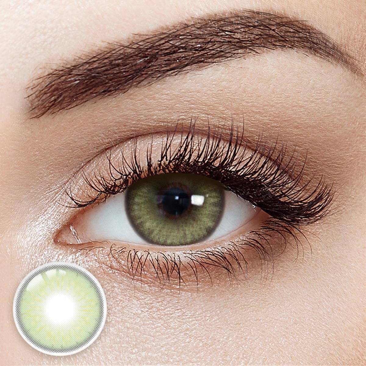 [US Warehouse] Premium Green 6 Months Contact Lenses