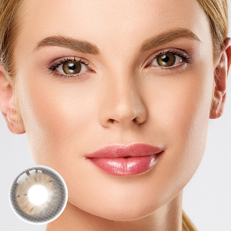 Palm Brown Yearly Contact Lenses