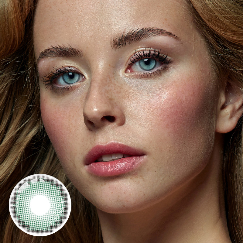 Magic Coral Green Yearly Contact Lenses