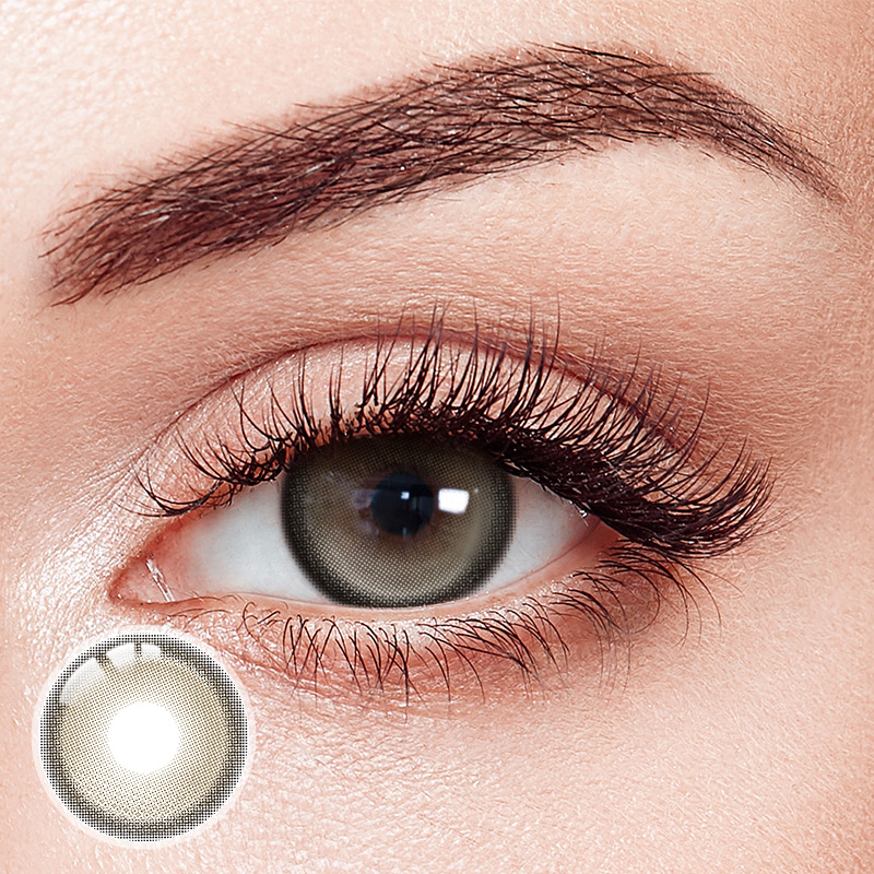 Silver Ion Grey Yearly Contact Lenses