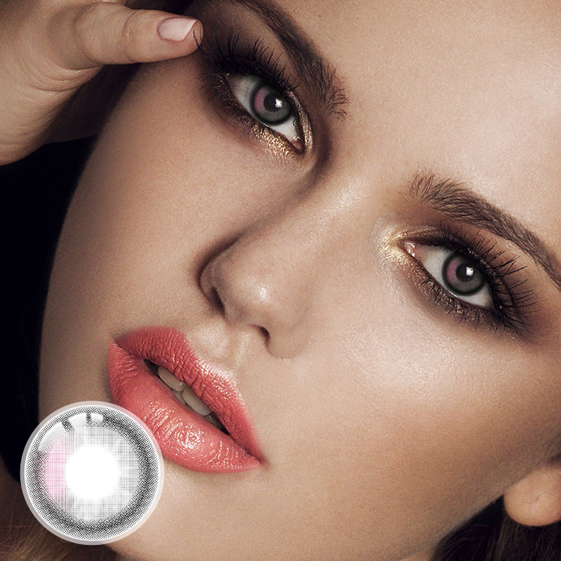 Blackberry Pink Yearly Contact Lenses