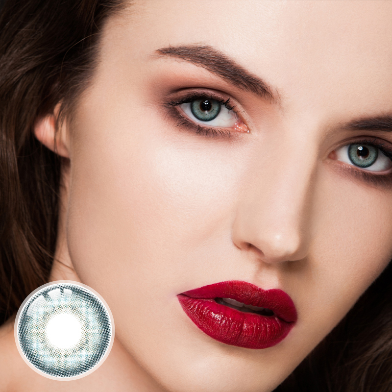 Basil Green Yearly Contact Lenses