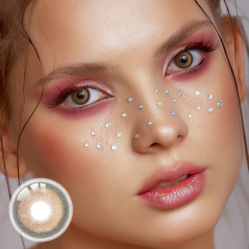 Caramel Brown Yearly Contact Lenses