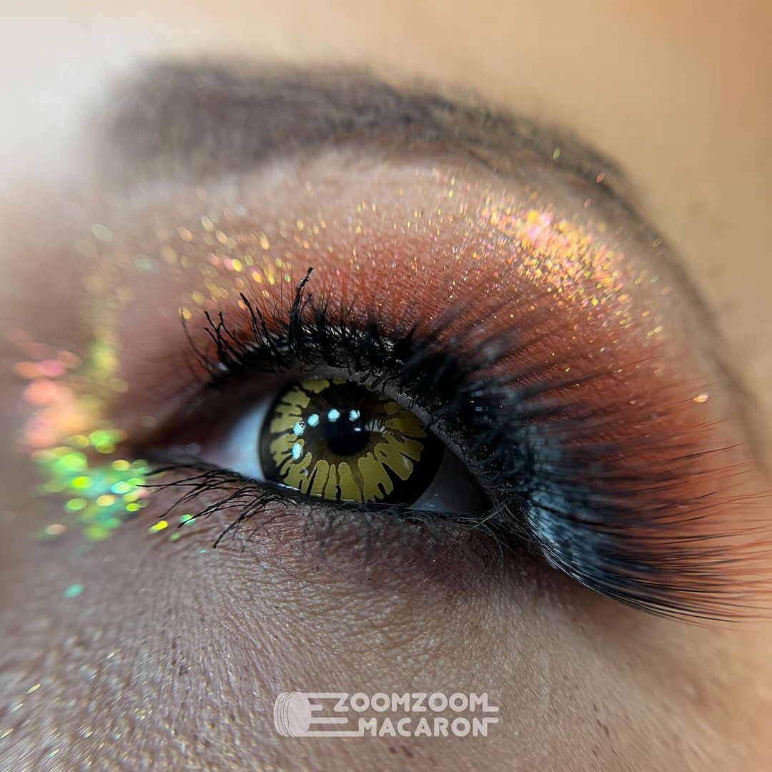 Crimson Brown Costume Yearly Contact Lenses