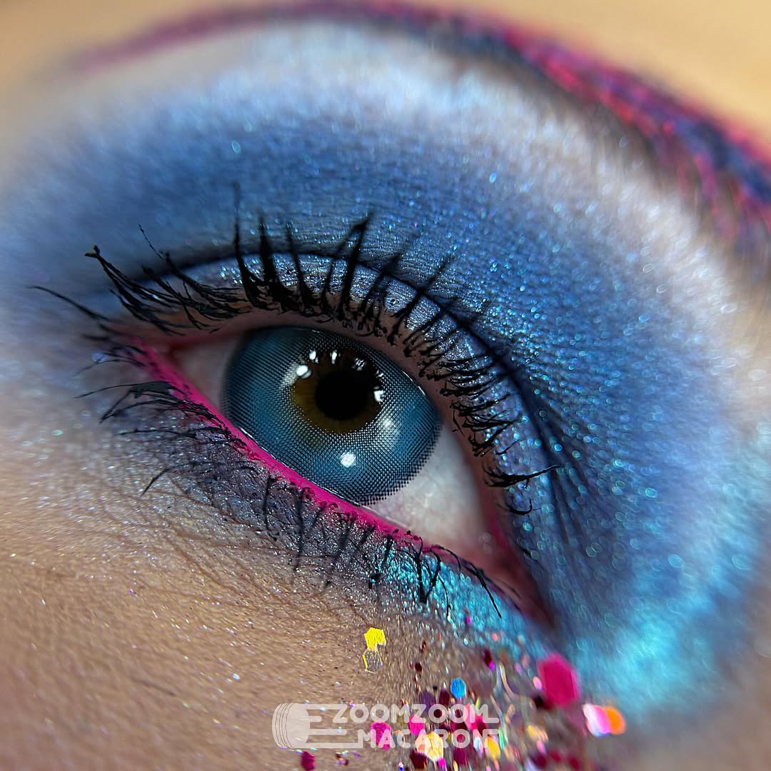 Baroque Blue Prescription Yearly Contact Lenses