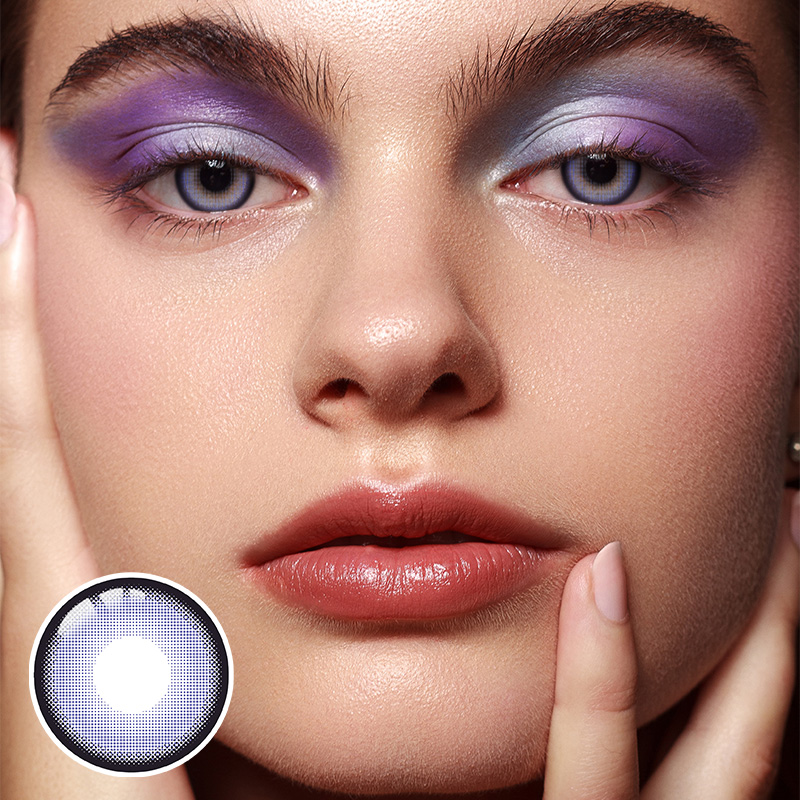 Fuse Purple Yearly Contact Lenses