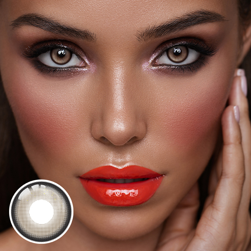 Eisbock Brown Yearly Contact Lenses