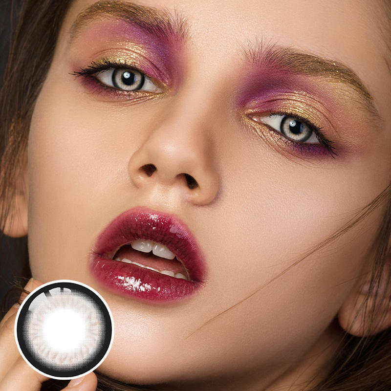 Punk Black Yearly Contact Lenses