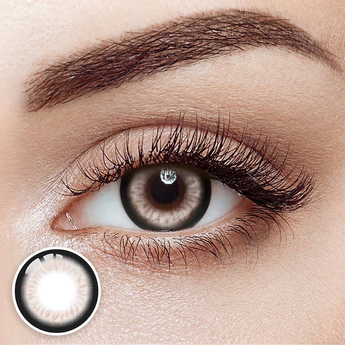 Punk Black Prescription Yearly Contact Lenses