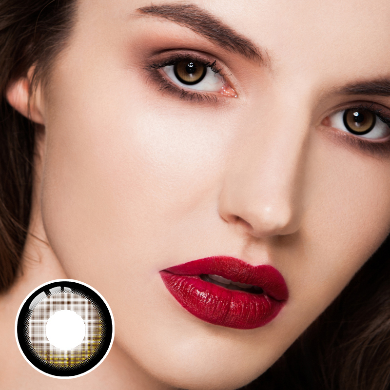 Mocha Brown Yearly Contact Lenses