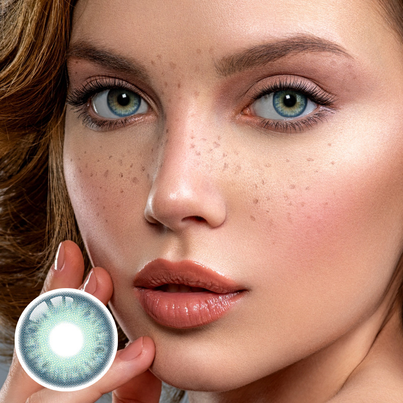 Gene Blue Yearly Contact Lenses
