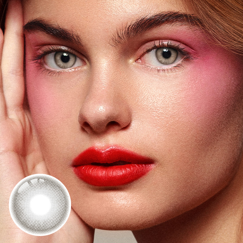 Devi Grey Yearly Contact Lenses