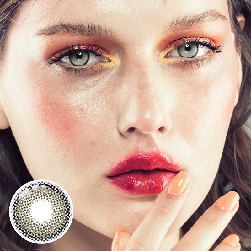 Coconut Green Yearly Contact Lenses