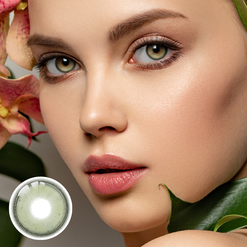 Central Park Green Yearly Contact Lenses