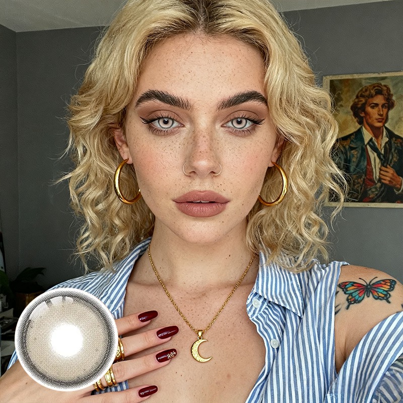 Central Park Grey Yearly Contact Lenses