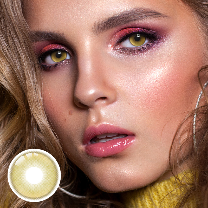 Ruby Brown Yearly Contact Lenses