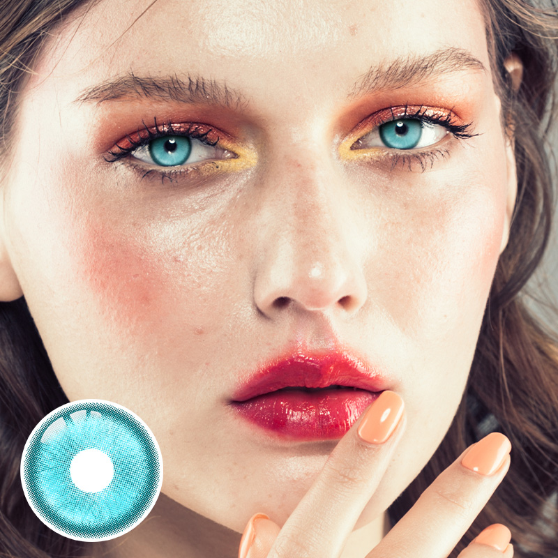 Cyan Jade Green Yearly Contact Lenses