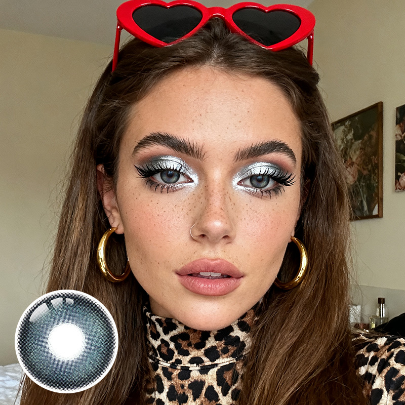 Denim Blue Yearly Contact Lenses