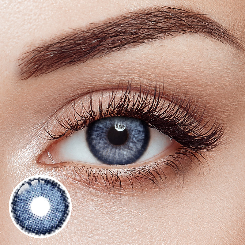 Kaleido Blue Yearly Contact Lenses