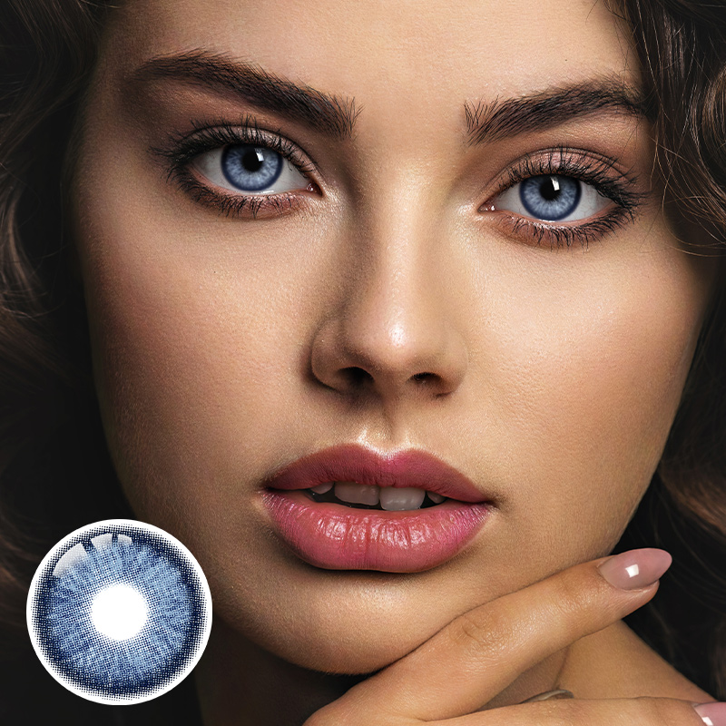 Kaleido Blue Yearly Contact Lenses