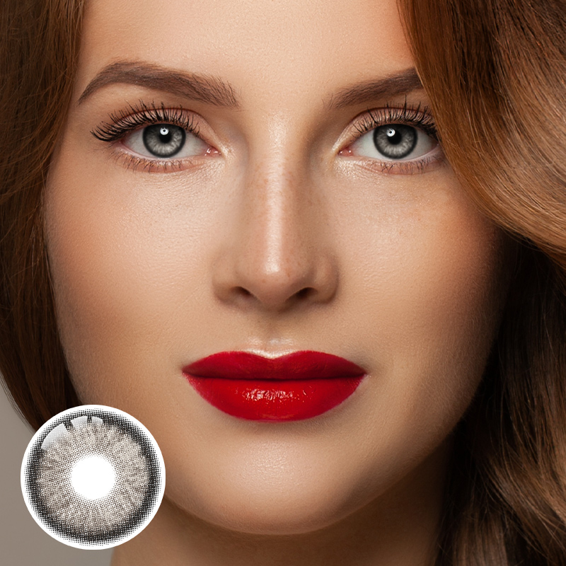 Kaleido Grey Yearly Contact Lenses