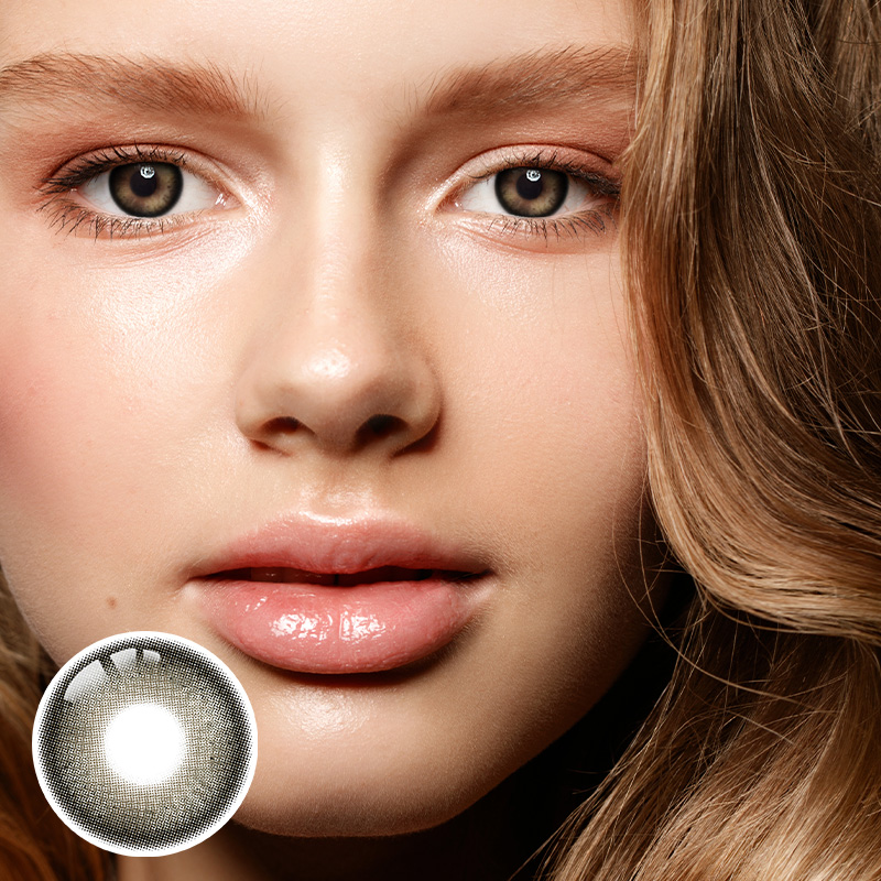 Denim Brown Yearly Contact Lenses