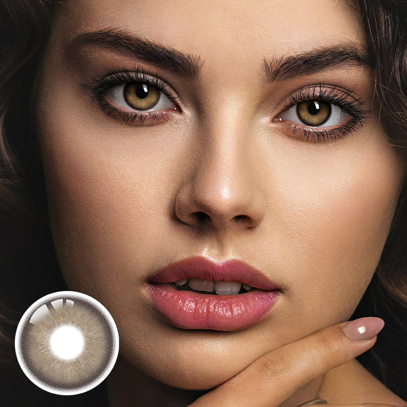 Iceland Coffee Brown Yearly Contact Lenses