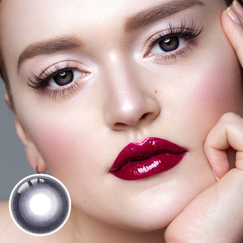 Berry Blue Yearly Contact Lenses