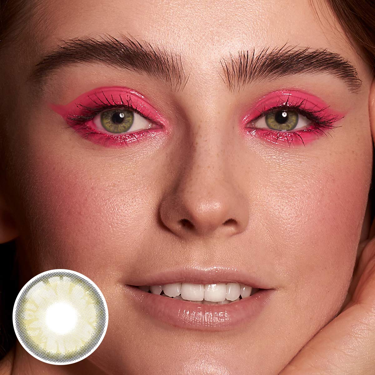 Cameo Brown Yearly Contact Lenses