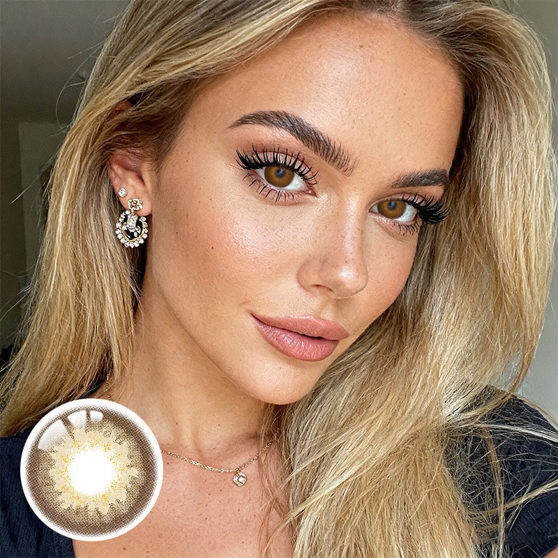 Immersing Brown 6 Months Contact Lenses